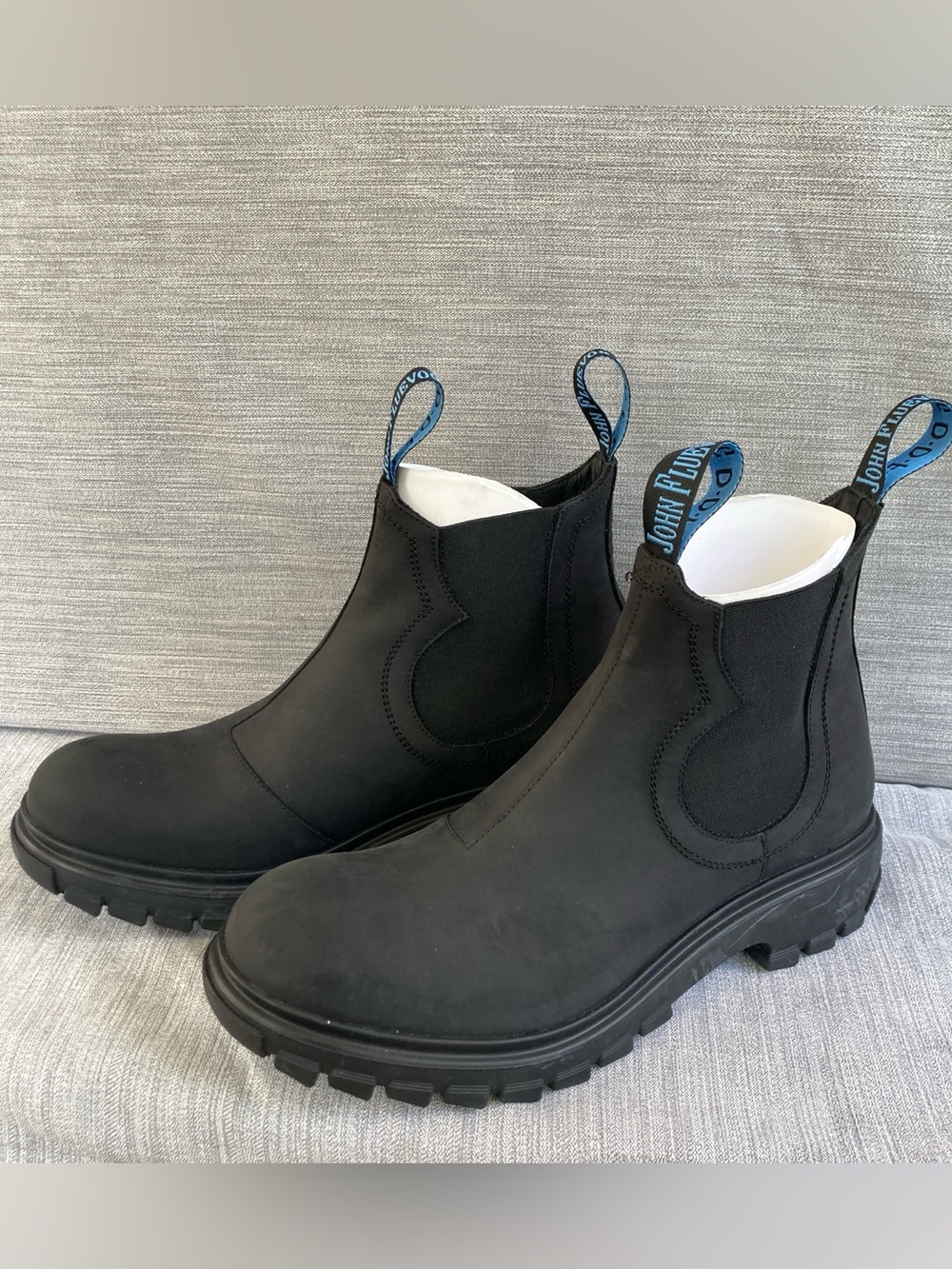 John fleuvog jeudi Thursday boots black
